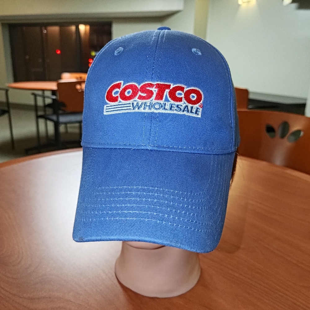 Costco Wholesale Embroidered Logo Strapback Hat Cap OS